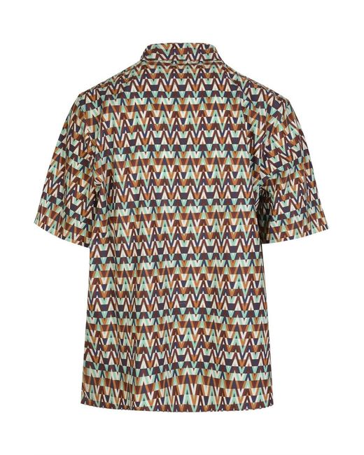 Valentino Multicolor Bowling Shirt for men