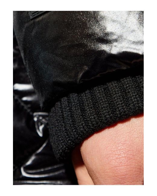 DSquared² Black 3d Hooded Down Jacket for men