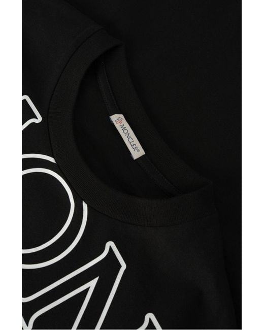 Moncler Black Branded Sweatshirt