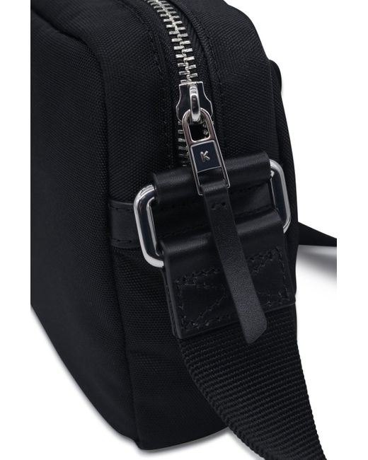 KENZO Black Tiger Crossbody Bag for men