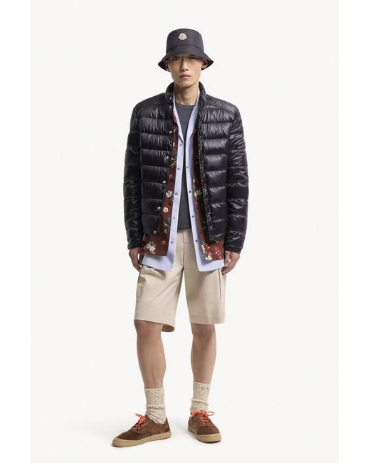 Moncler Blue Down Jackets for men