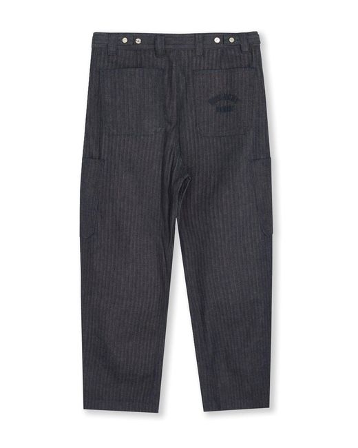 Givenchy Gray Cargo Couture Seam Pant for men