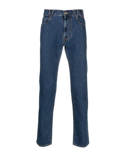 Vivienne Westwood Blue Spray Vw Tapered Jeans for men