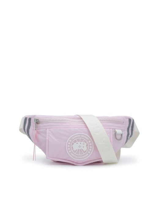 Canada Goose Pink Waist Pack Enduralux