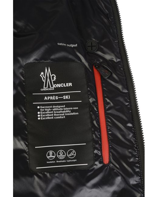 Moncler Black Salantin Vest for men