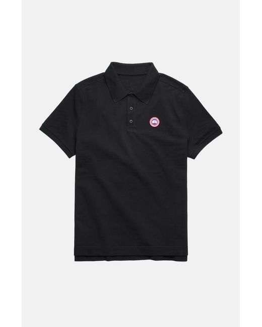 Canada Goose Black Beckley Polo for men