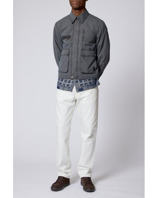 Paul Smith Gray Ps Patch Pocket Jacket for men