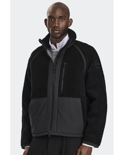 Canada Goose Black Westport Fleece Jacket for men