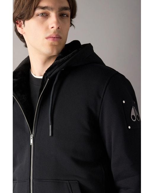 Moose Knuckles Black Classic Bunny for men