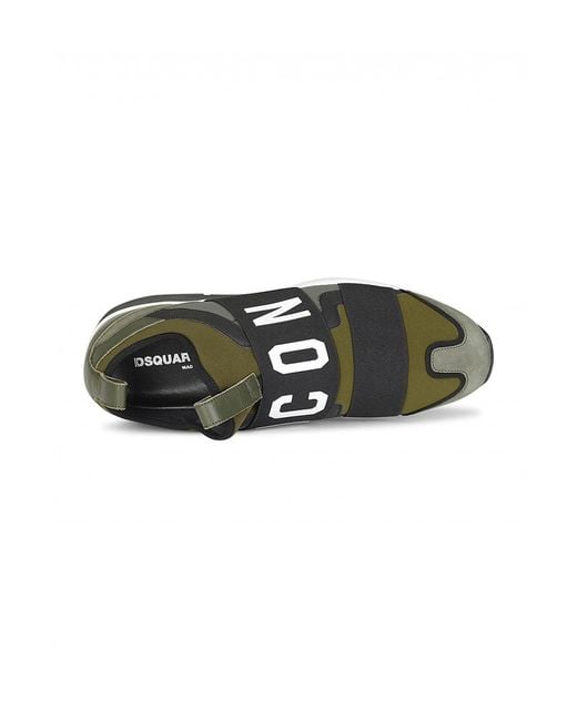 DSquared² Multicolor Icon Runner for men