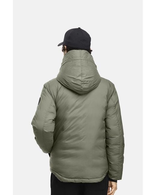 Canada Goose Green Lodge Hooded Jacket for men