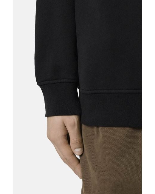 Stone Island Black Cotton 6100015 Sweatshirt for men