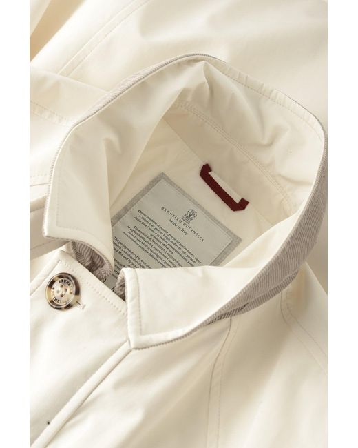 Brunello Cucinelli Natural Field Jacket for men