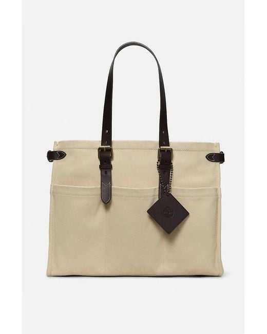 Timberland Natural Canvas Tote Bag