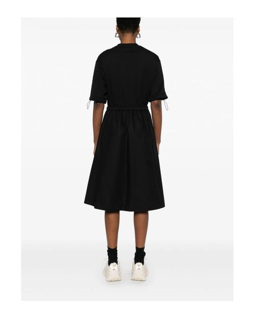 Moncler Black Mid Length Dress