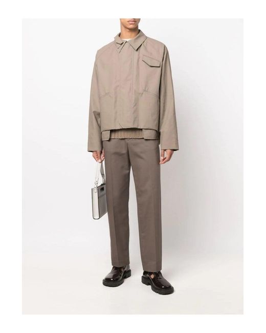 Fendi Multicolor Patch Pocket Short Jacket for men