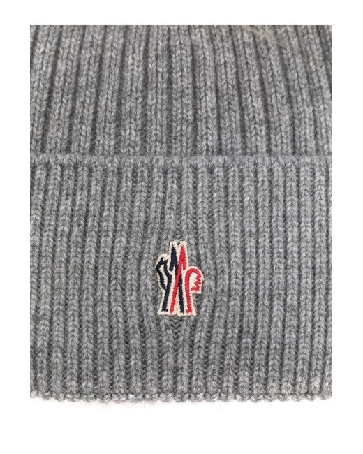 Moncler White Bobble Hat