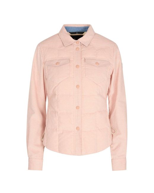 Moncler Pink Nangy Shirt Jacket