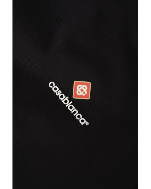 Casablanca Black Core Logo 3d Classic T-shirt for men