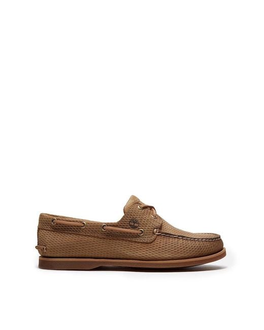 Timberland Brown Lake House Classic 2-eye Boat Shoe for men