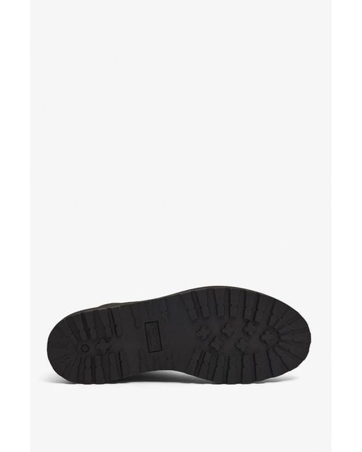 Stone Island Black Hiking Boots for men