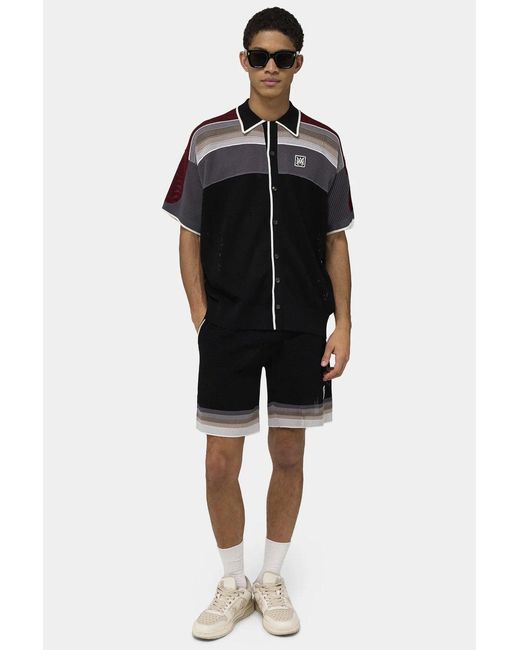 Amiri Black Ma Sport Shirt for men