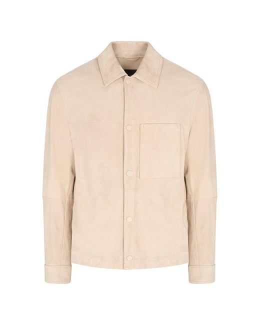 Boss Natural C Molot Leather Jacket for men