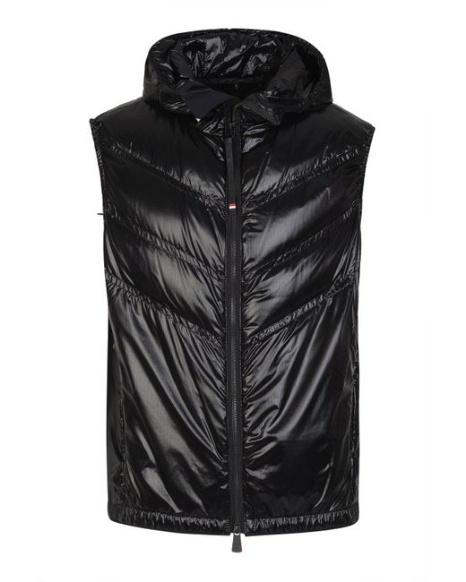 Moncler Black Salantin Vest for men