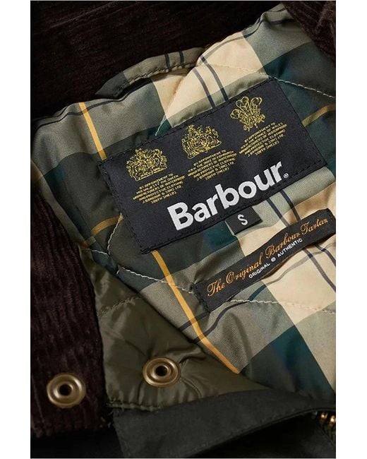 Barbour Black Reelin Wax Jacket for men