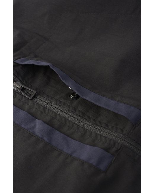Paul Smith Black Sleeve Branded Bomber Jacket for men