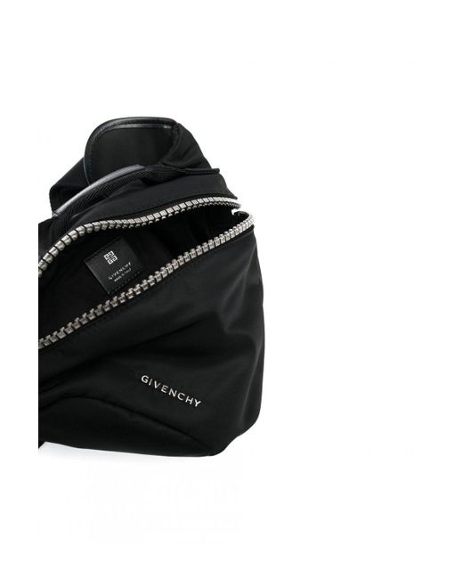 Givenchy Black G-zip Triangle Bag Small for men