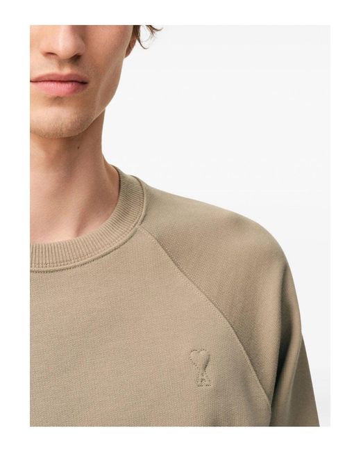 AMI Natural Loopback Adc Sweatshirt for men
