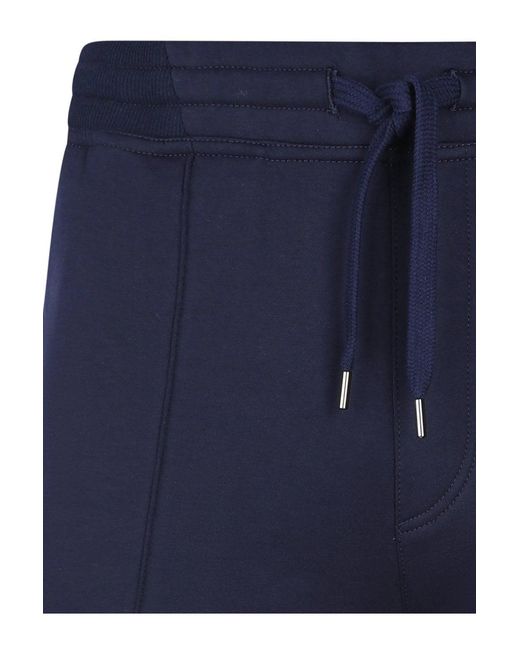 Brunello Cucinelli Blue Cuffed JOGGERS for men