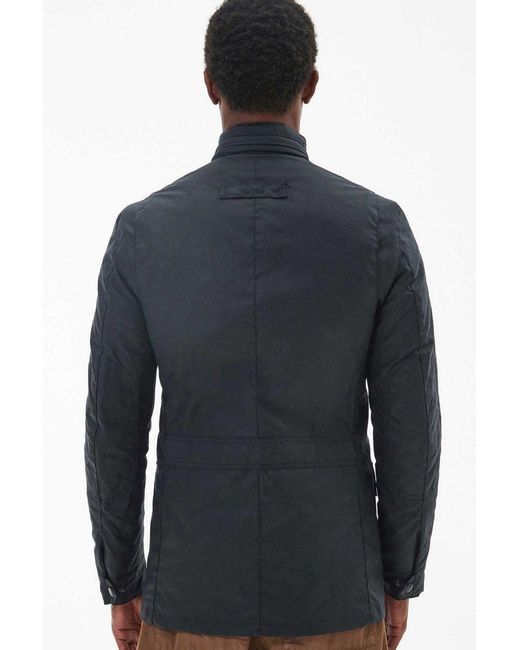 Barbour Blue Corbridge Wax Jacket for men