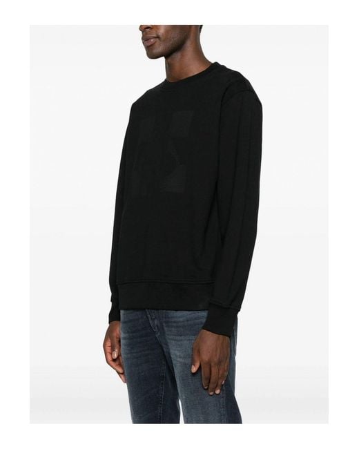 Moose Knuckles Black Finchley Sweatshirt for men