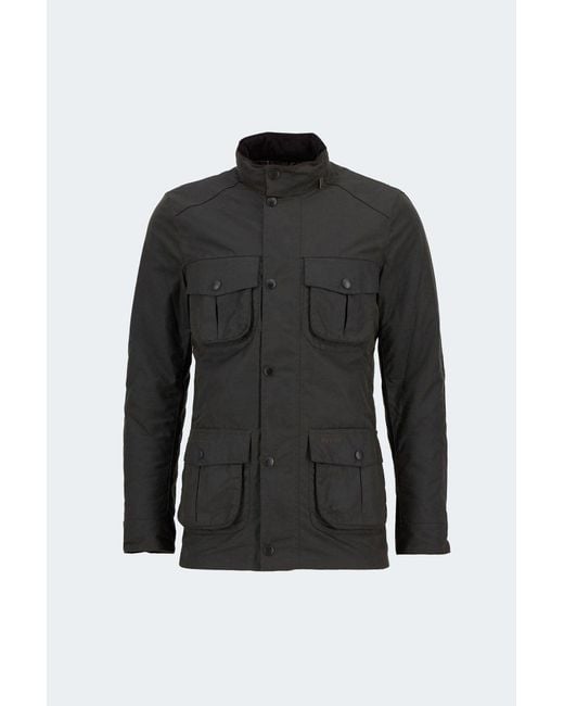 Barbour Black Corbridge Wax Jacket for men
