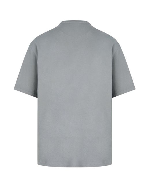 Belstaff Gray Map T-shirt for men