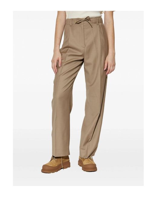Moncler Natural Drawstring Waistband
