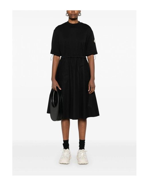 Moncler Black Mid Length Dress
