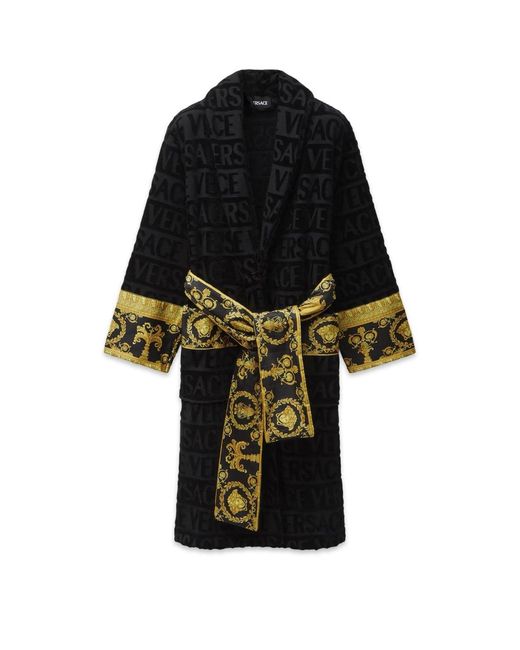 Versace Black Bathrobe I Heartbaroque for men