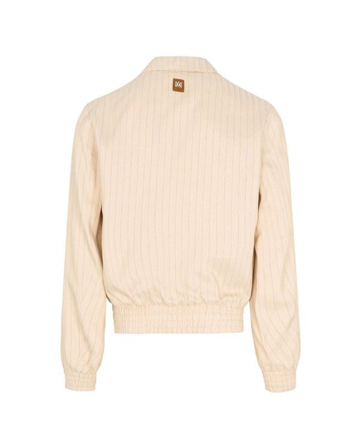 Amiri Natural Striped Blouson for men