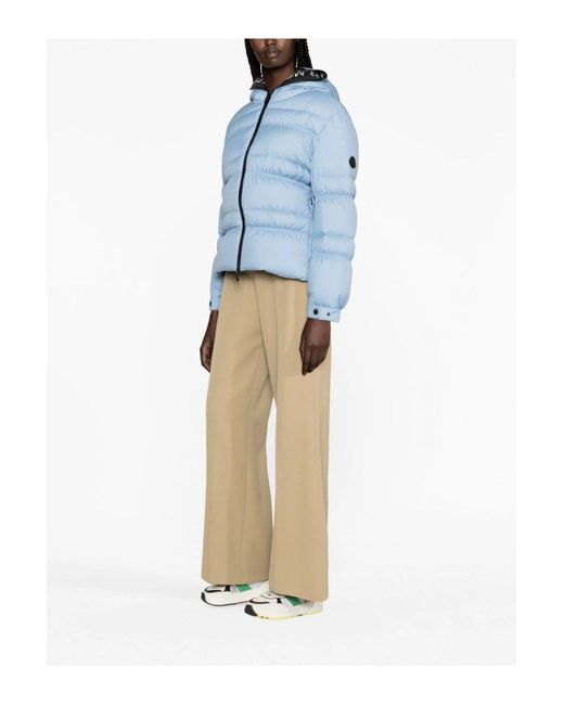Blue moncler jacket womens deals