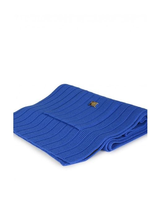 Fendi Blue Winter Scarves for men