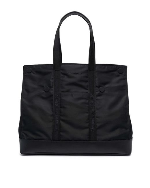 McQueen Demanta Tote Colour: Black for men