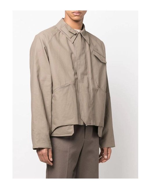 Fendi Multicolor Patch Pocket Short Jacket for men