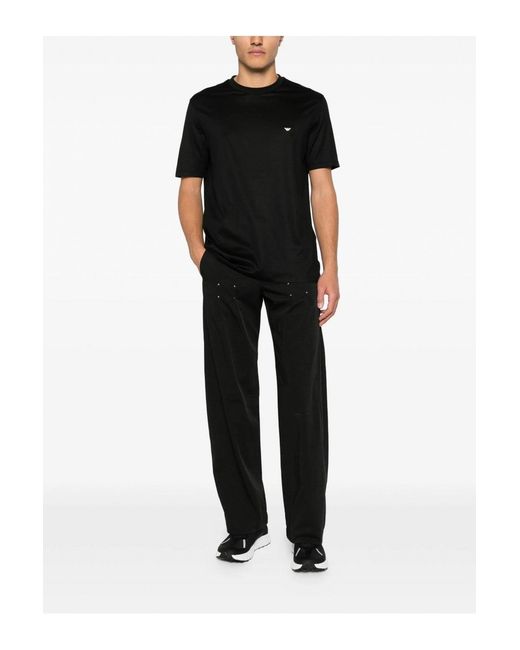 Emporio Armani Black Essentials T Shirt for men