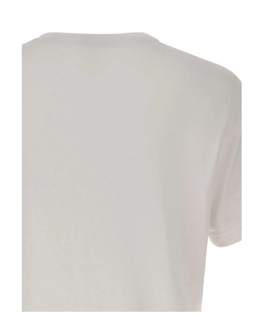 Moose Knuckles White Raydaze T Shirt for men