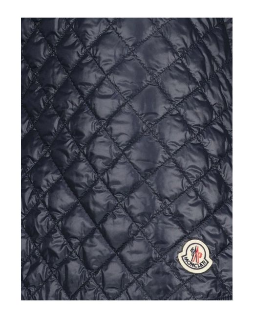 Moncler Blue Quilted Skirt