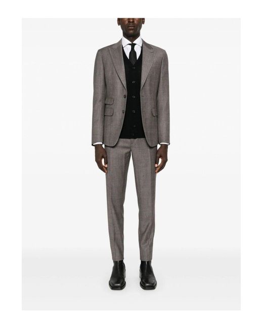 DSquared² Black D2 Wool Cardigan for men