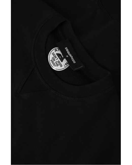 DSquared² Black Dsq2 Sweatshirt for men